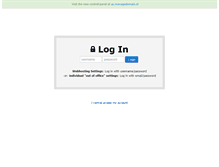 Tablet Screenshot of managedomain.nl